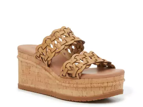 Сандалии Skylar Wedge Sandal Baretraps, цвет naturaltan_corkheel