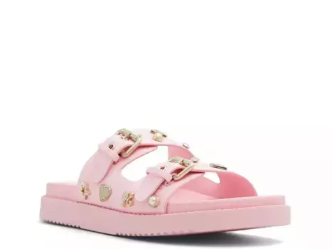 Сандалии-слайды Aldo x Barbie Barbiedream, светло-розовые
