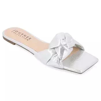 Сандалии-Слайды Dianah Journee, серебряный