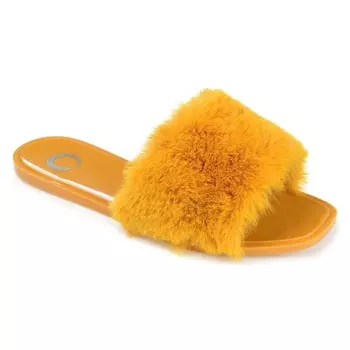 Сандалии-слайды Dusk Journee, camel