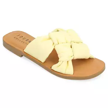 Сандалии-Слайды Kianna Journee, желтый