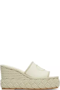 Сандалии-слайды Off-White VLogo Torchon Wedge Slide Valentino Garavani