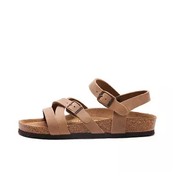 Сандалии-слайды унисекс Devo Life, темно-коричневый