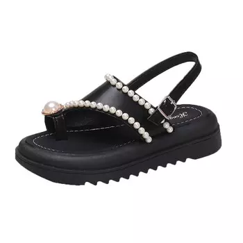 Сандалии-слайды унисекс Pretty Tiffin, цвет Sandals in black