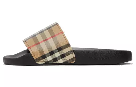 Сандалии-слайды женские Burberry, бежевый