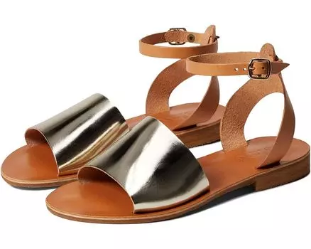 Сандалии SLAYE Camille, цвет Natural/Gold