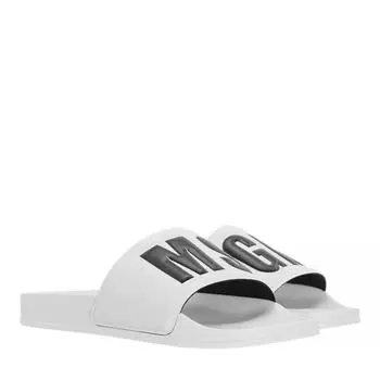 Сандалии slides Msgm, белый