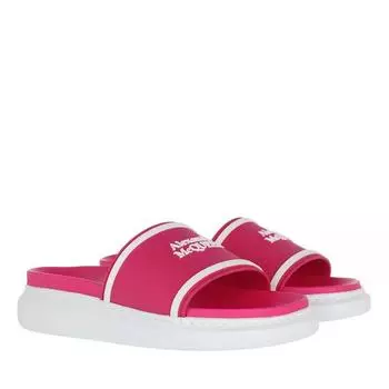 Сандалии slip on pool side Alexander Mcqueen, розовый