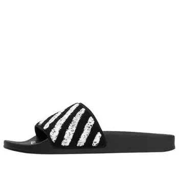 Сандалии slippers black/white Off-White, черный