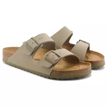 Сандалии со стелькой Arizona Birkenstock, хаки