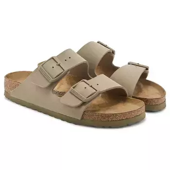 Сандалии со стелькой Arizona Birkenstock, хаки
