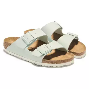 Сандалии со стелькой Arizona Birkenstock, зеленый