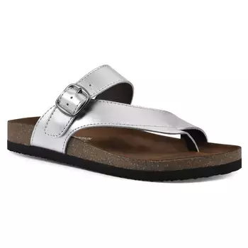 Сандалии со стелькой Carly White Mountain, серебряный