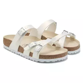 Сандалии со стелькой Franca Birkenstock, белый