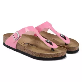 Сандалии со стелькой Gizeh Birkenstock, розовый