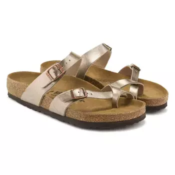 Сандалии со стелькой Mayari Birkenstock, коричневый
