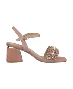 Сандалии со стразами Alma En Pena, розовый