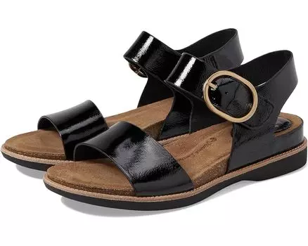 Сандалии Sofft Bali, цвет Black Crinkle Patent