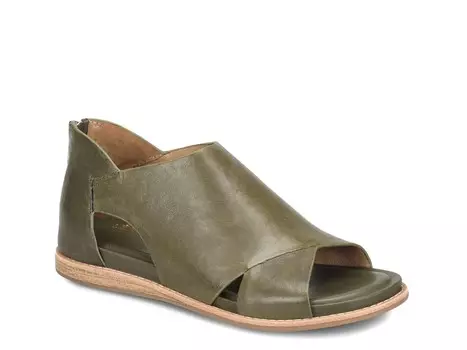 Сандалии Soft Evonne с закрытой пяткой и застежкой молнией, зеленый