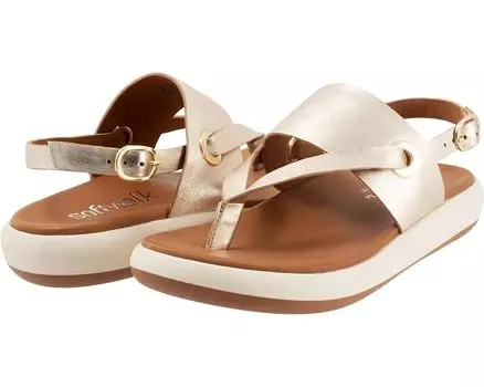 Сандалии SoftWalk Joliet, цвет Champagn Met
