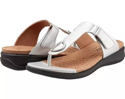 Сандалии SoftWalk Talara, цвет Silver Metallic
