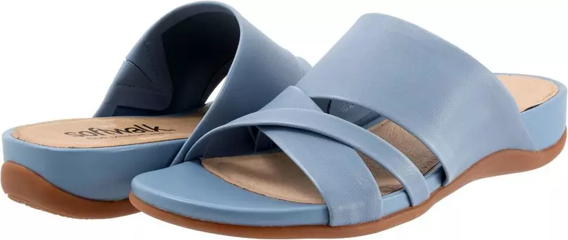 Сандалии SoftWalk Taraz, цвет Dusty Blue