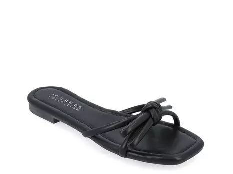 Сандалии Soma из коллекции Journee Journee Collection, черный