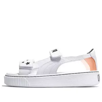 Сандалии sophia webster x platform sandal 'white black orange' Puma, белый