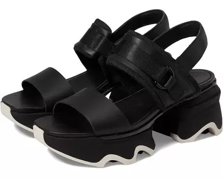 Сандалии SOREL Kinetic Impact Slingback Heel Sandal, черный
