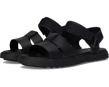 Сандалии SOREL Ona Ave Ankle Strap Flat Sandals, черный