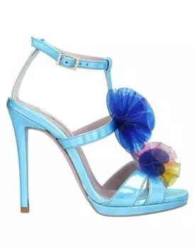 Сандалии Spaziomoda, небесно-голубой