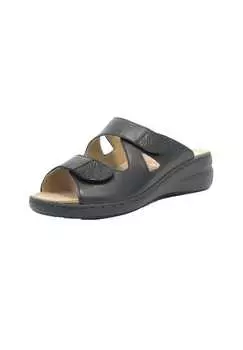 Сандалии специальной ширины h Solidus, черный