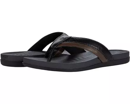 Сандалии Sperry Plushwave Thong, черный