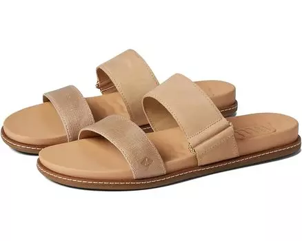 Сандалии Sperry Waveside Plushwave Slide Leather, цвет Tan