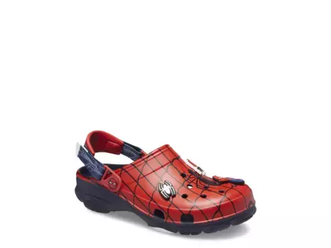 Сандалии Spiderman Classic Clog Crocs, темно-синий/мультиколор