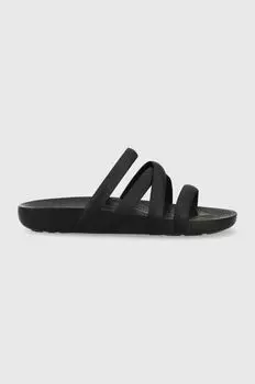 Сандалии Splash с ремешками Crocs, черный