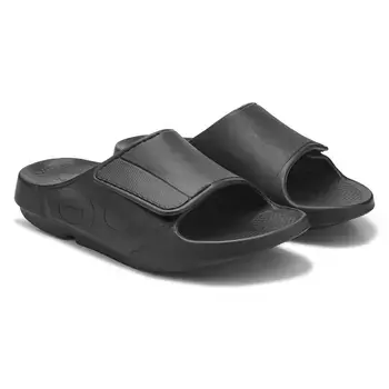 Сандалии спортивные, регулируемые, гибкие Ooahh Oofos, черный