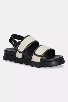 Сандалии Sporty Chic Sandal Furla, черный