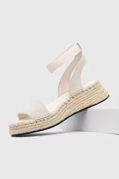 Сандалии SPORTY WEDGE ROPE SU CON Calvin Klein Jeans, бежевый