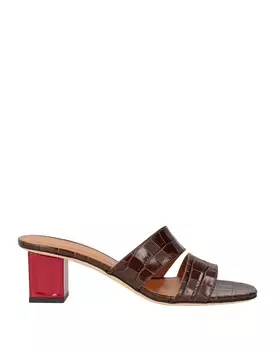 Сандалии Staud, темно-коричневый