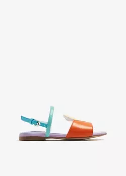 Сандалии Stella Mccartney Shell, разноцветный