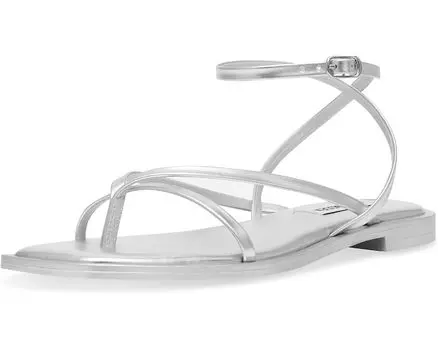 Сандалии Steve Madden Agree, серебряный