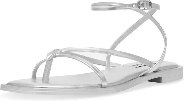 Сандалии Steve Madden Agree, серебряный