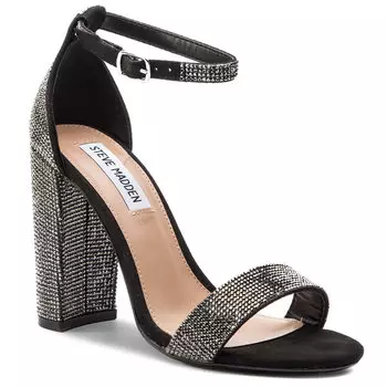 Сандалии Steve Madden Carrson-R, черное серебро