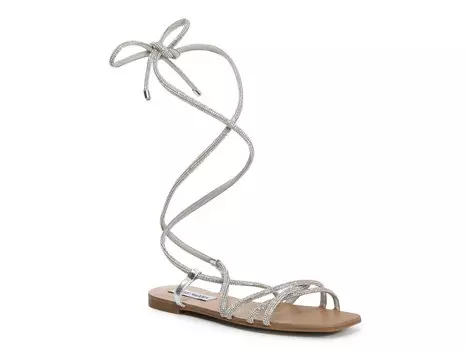 Сандалии Steve Madden Iva, серебряный металлик