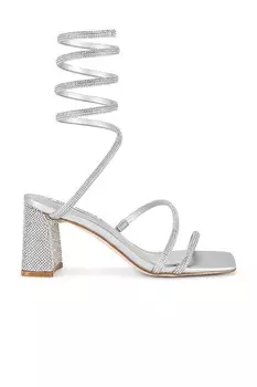Сандалии Steve Madden Lopez, цвет Silver Rhinestone