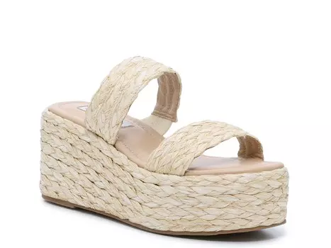Сандалии Steve Madden Manifest Esapdrille на платформе, коричневый
