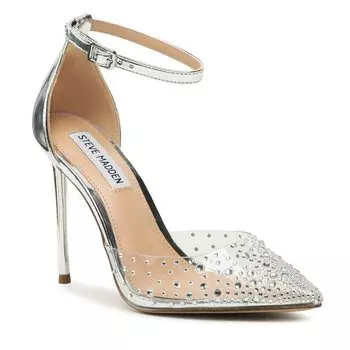 Сандалии Steve Madden RavagedSandal, серебро