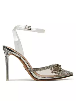 Сандалии Steve Madden, серебряный