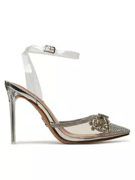 Сандалии Steve Madden, серебряный